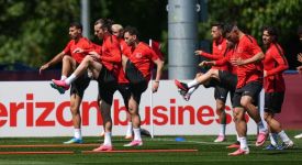 A Milli Futbol Takımı, Avustralya maçına hazır